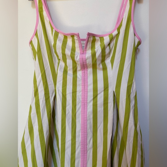 NWOT Maeve Sleeveless Notched Square-Neck Midi Dress Size XS - Picture 9 of 16